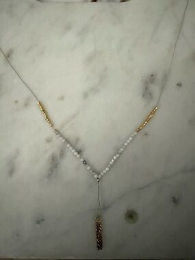 Gorjana power gemstone necklace gold “Energy”